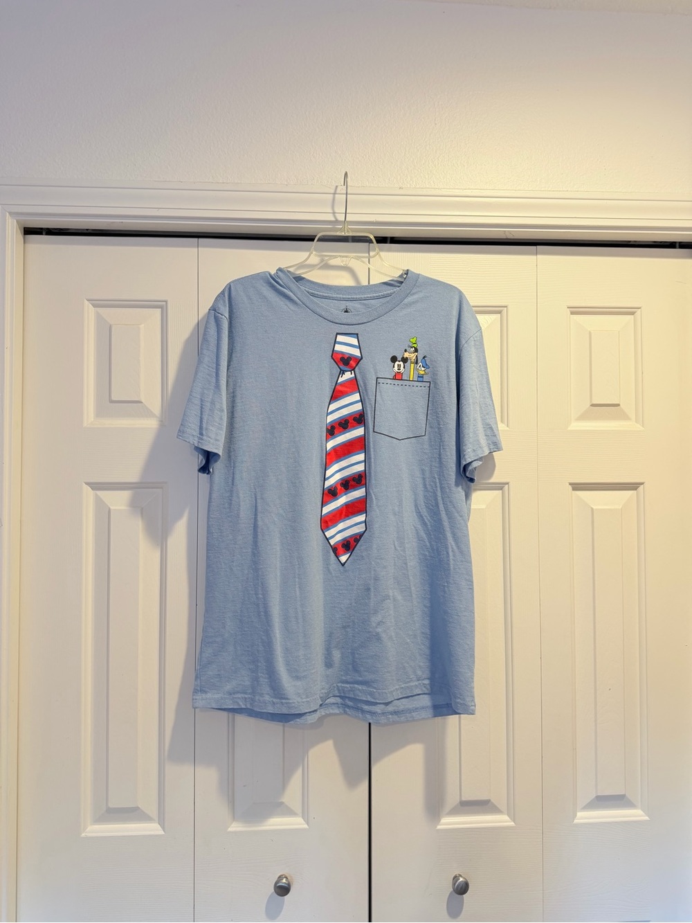 Disney Mickey & Friends "Pens in Faux Pocket" Graphic T-Shirt #0191